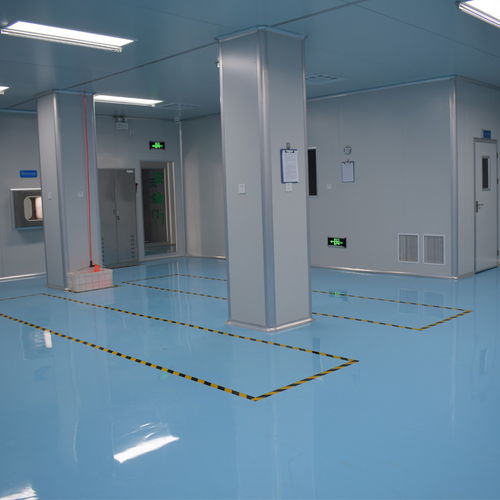 山东枣庄食品厂净化装修高清图片 高清大图