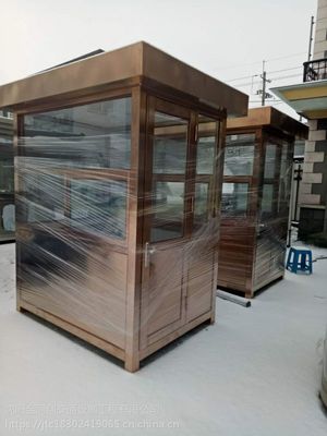 通化不锈钢岗亭-吉林省门卫白钢岗亭-收费岗亭大全