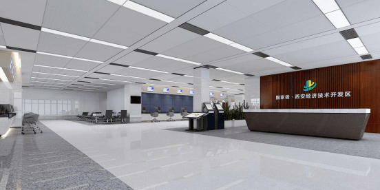 经开区泾渭新城政务服务分中心装饰工程即将圆满竣工，高效便民服务蓄势待发